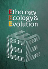 ETHOLOGY ECOLOGY & EVOLUTION雜志封面